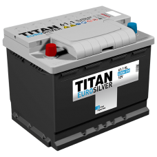 Аккумулятор TITAN EUROSILVER 6СТ-61.1 VL п.п.  (600А)